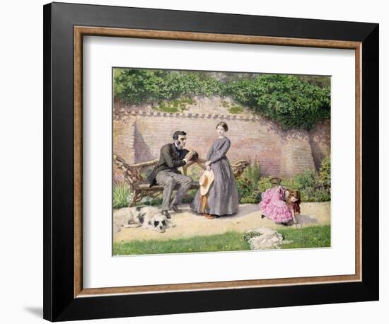 Rochester and Jane Eyre-Frederick Walker-Framed Giclee Print