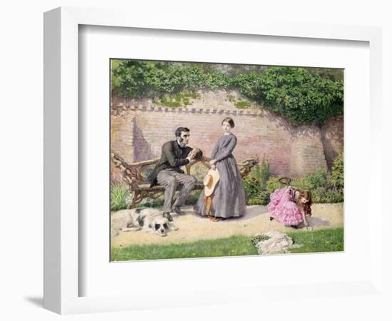 Rochester and Jane Eyre-Frederick Walker-Framed Giclee Print