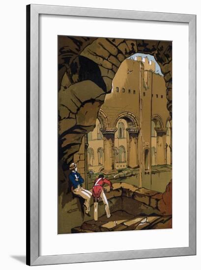 Rochester Castle, Kent, 19th Century-null-Framed Giclee Print