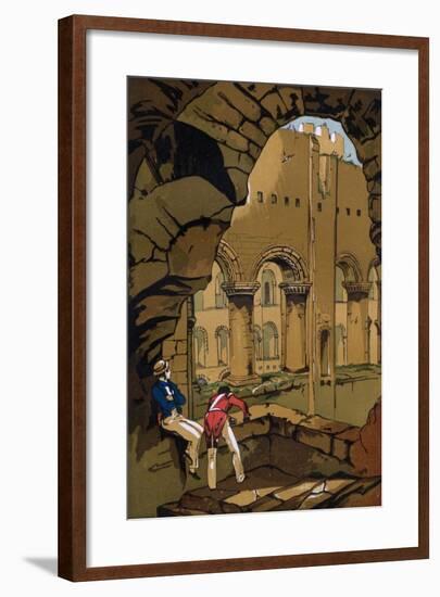 Rochester Castle, Kent, 19th Century-null-Framed Giclee Print