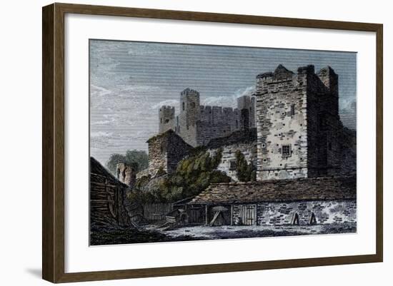 Rochester Castle, Kent-null-Framed Giclee Print