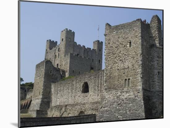 Rochester Castle, Rochester, Kent, England, United Kingdom, Europe-Ethel Davies-Mounted Photographic Print