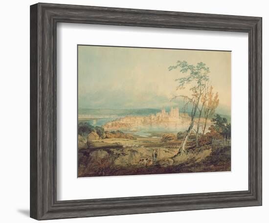 Rochester, Kent, 1795-J. M. W. Turner-Framed Giclee Print