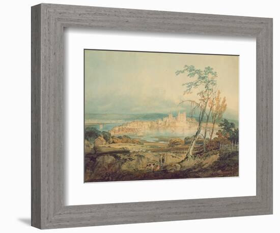 Rochester, Kent, 1795-J. M. W. Turner-Framed Giclee Print