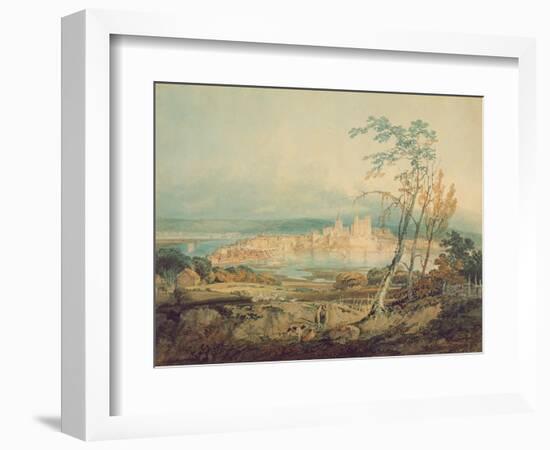 Rochester, Kent, 1795-J. M. W. Turner-Framed Giclee Print