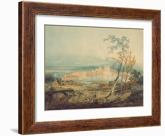 Rochester, Kent, 1795-J. M. W. Turner-Framed Giclee Print