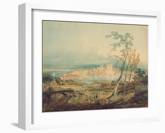 Rochester, Kent, 1795-J. M. W. Turner-Framed Giclee Print