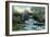 Rochester, New York - Allen's Creek Scene-Lantern Press-Framed Art Print