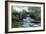 Rochester, New York - Allen's Creek Scene-Lantern Press-Framed Art Print