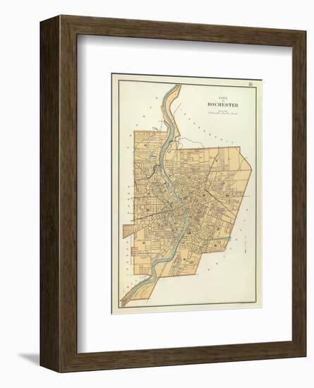 Rochester, New York, c.1895-Joseph Rudolf Bien-Framed Art Print