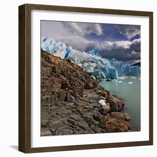 Rock and Glacier-Howard Ruby-Framed Photographic Print