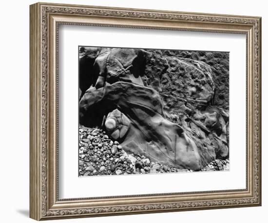 Rock and Pebbles, 1939-Brett Weston-Framed Photographic Print