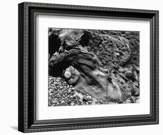 Rock and Pebbles, 1939-Brett Weston-Framed Photographic Print