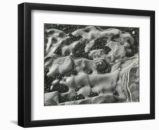 Rock and Pebbles, c.1950-Brett Weston-Framed Photographic Print