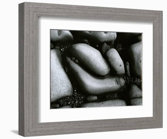 Rock and Pebbles, c. 1965-Brett Weston-Framed Photographic Print