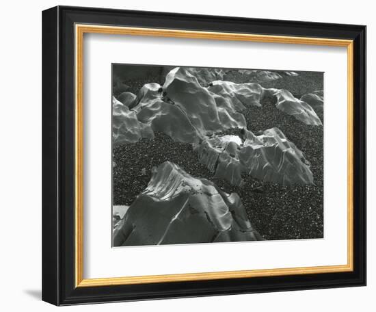 Rock and Pebbles, Pebble Beach, California, 1968-Brett Weston-Framed Photographic Print