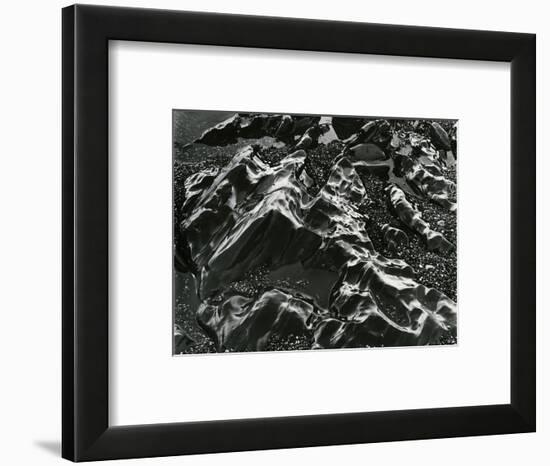 Rock and Pebbles, Pebble Beach, California, c. 1968-Brett Weston-Framed Photographic Print