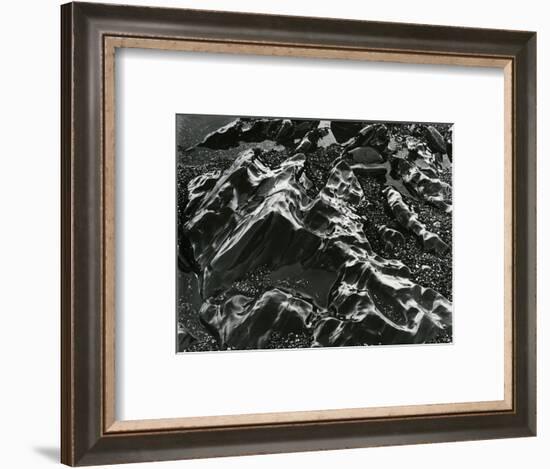 Rock and Pebbles, Pebble Beach, California, c. 1968-Brett Weston-Framed Photographic Print