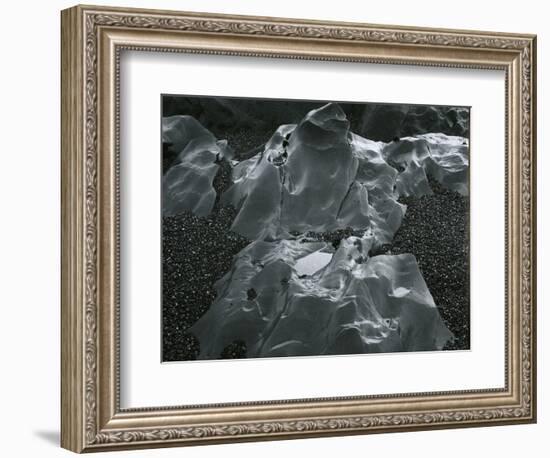 Rock and Pebbles, Pebble Beach, California, c.1968-Brett Weston-Framed Photographic Print