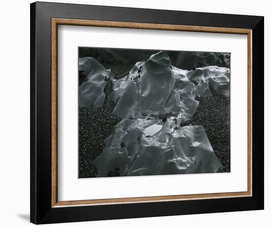 Rock and Pebbles, Pebble Beach, California, c.1968-Brett Weston-Framed Photographic Print