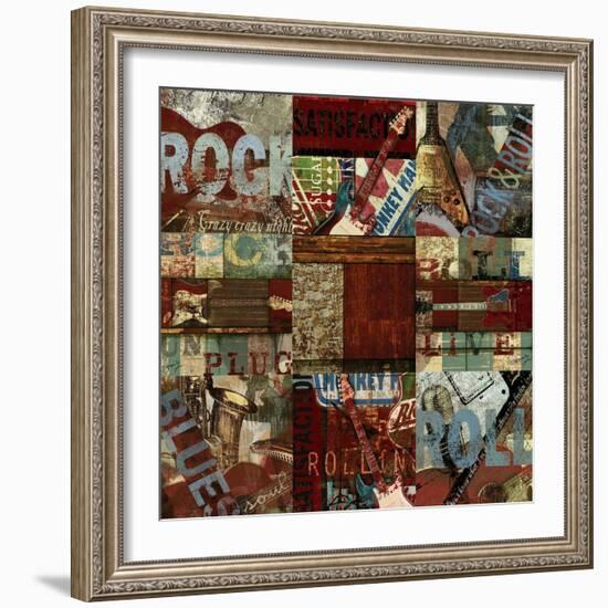 Rock and Roll 9-Patch-Eric Yang-Framed Art Print