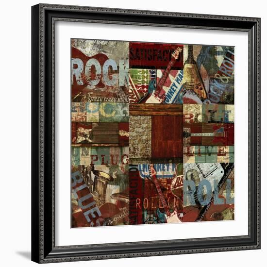 Rock and Roll 9-Patch-Eric Yang-Framed Art Print