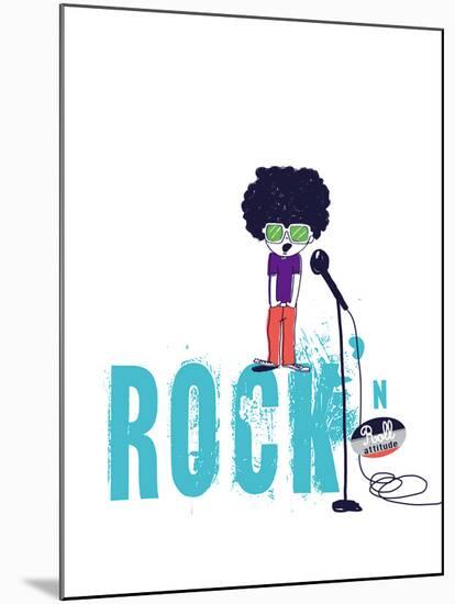 Rock and Roll-Laure Girardin-Vissian-Mounted Giclee Print