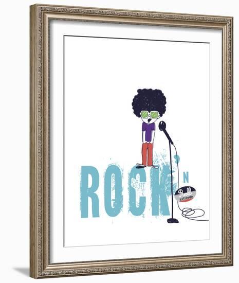 Rock and Roll-Laure Girardin Vissian-Framed Art Print