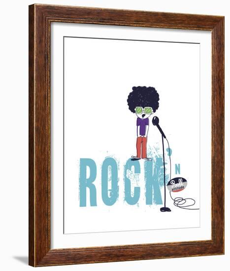 Rock and Roll-Laure Girardin Vissian-Framed Art Print