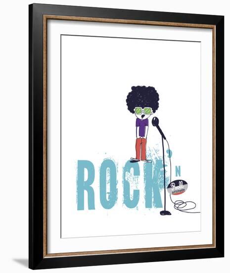 Rock and Roll-Laure Girardin Vissian-Framed Art Print