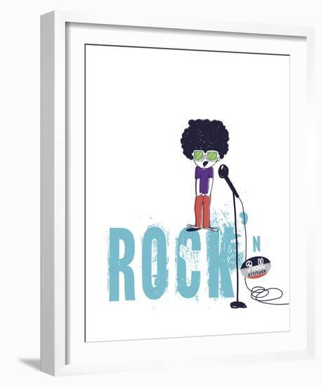 Rock and Roll-Laure Girardin Vissian-Framed Art Print