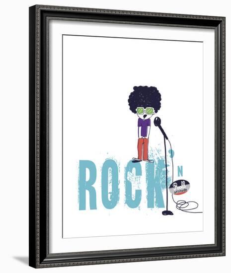 Rock and Roll-Laure Girardin Vissian-Framed Art Print