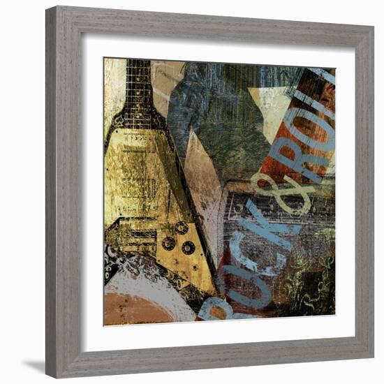 Rock and Roll-Eric Yang-Framed Art Print