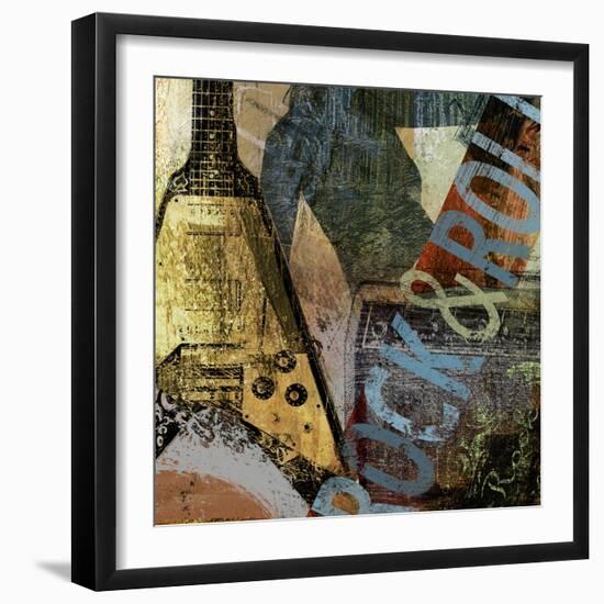 Rock and Roll-Eric Yang-Framed Art Print