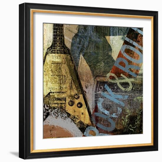 Rock and Roll-Eric Yang-Framed Art Print