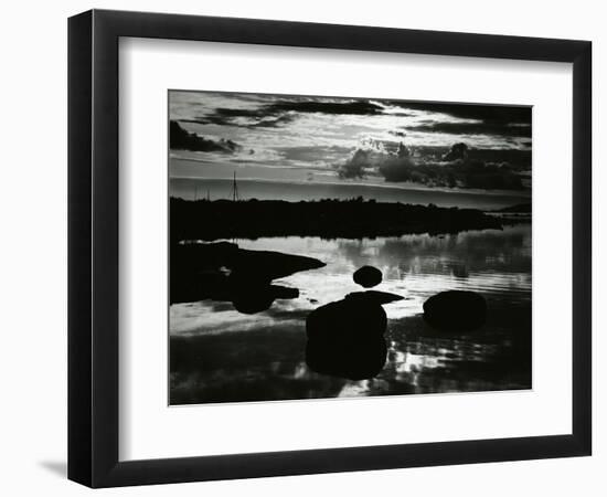Rock and Water, Europe, 1968-Brett Weston-Framed Photographic Print