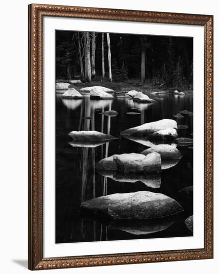 Rock and Water, High Sierra, 1972-Brett Weston-Framed Photographic Print