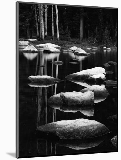 Rock and Water, High Sierra, 1972-Brett Weston-Mounted Photographic Print