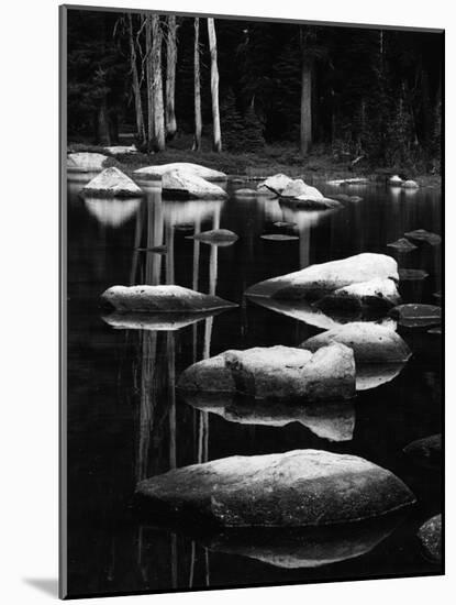 Rock and Water, High Sierra, 1972-Brett Weston-Mounted Photographic Print