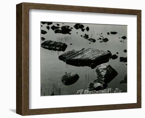 Rock and Water, Scotland, 1960-Brett Weston-Framed Photographic Print