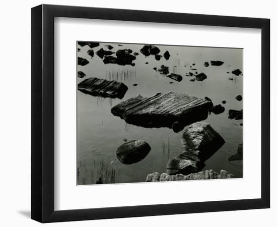 Rock and Water, Scotland, 1960-Brett Weston-Framed Photographic Print