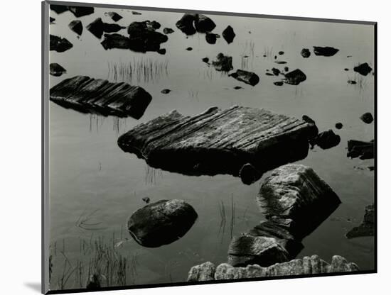 Rock and Water, Scotland, 1960-Brett Weston-Mounted Photographic Print