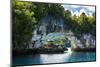 Rock Arch in the Rock Islands, Palau, Central Pacific, Pacific-Michael Runkel-Mounted Photographic Print