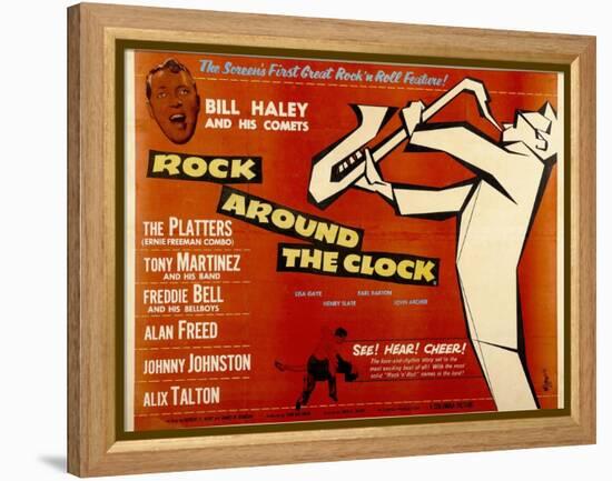 Rock Around the Clock, 1956-null-Framed Stretched Canvas