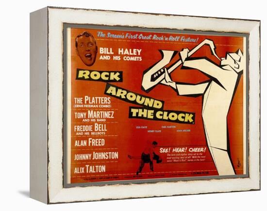 Rock Around the Clock, 1956-null-Framed Stretched Canvas