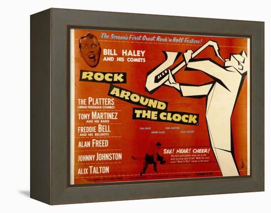 Rock Around the Clock, 1956-null-Framed Stretched Canvas