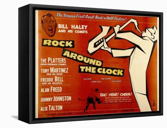 Rock Around the Clock, 1956-null-Framed Stretched Canvas