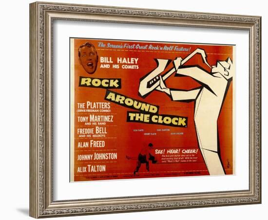 Rock Around the Clock, 1956--Framed Art Print