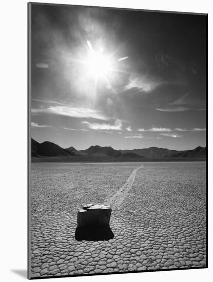 Rock at Racetrack Playa-Aaron Horowitz-Mounted Photographic Print