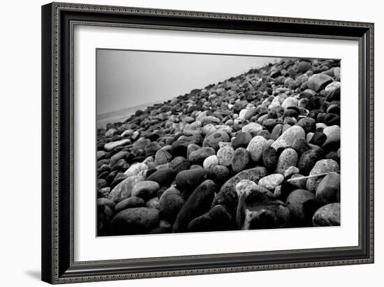 Rock Beach in Lima Peru-null-Framed Photo